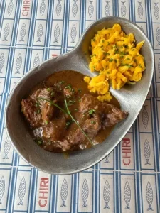 Goulash Con Speatzle